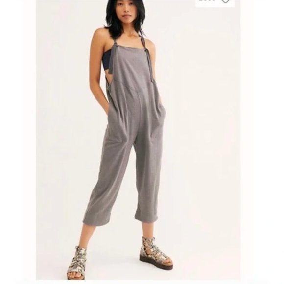 Free People Gray Jumpsuit - Picture 1 of 9